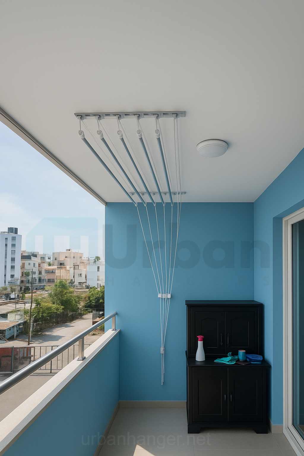 ceiling cloth drying hanger