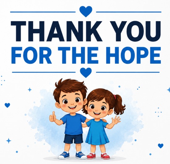 Thank you for hope